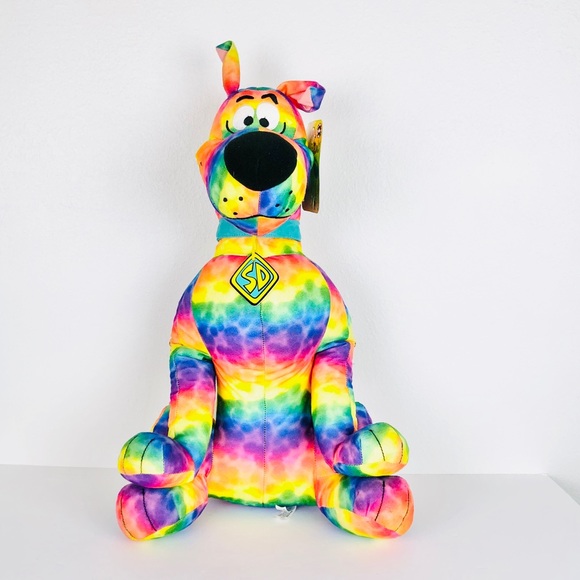 Toy Factory Other - Scooby Doo! Tie Dye Amusement Park Prize Plush 20”